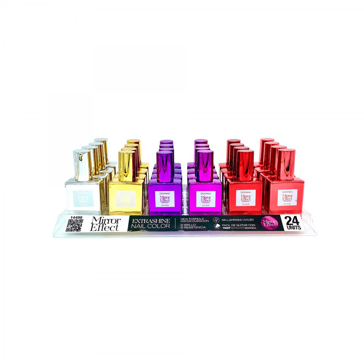 ESMALTE DE UÑAS MIRROR EFFECT SHINE 6 COLOURS 99