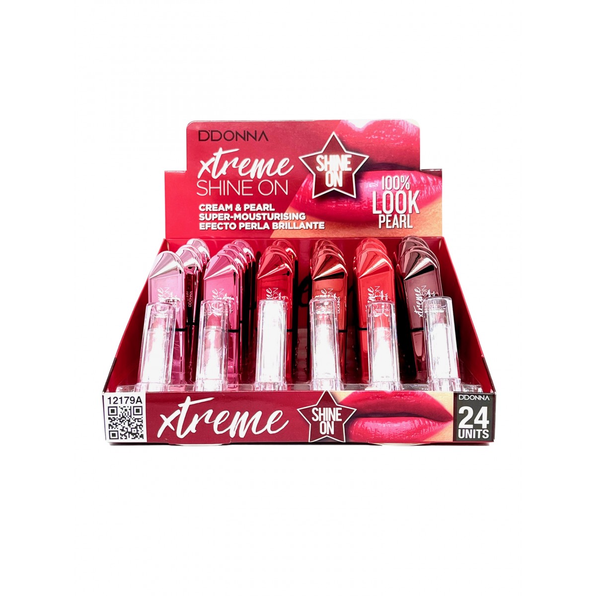 BARRA DE LABIOS LIPSTICK XTREME SHINE ON A