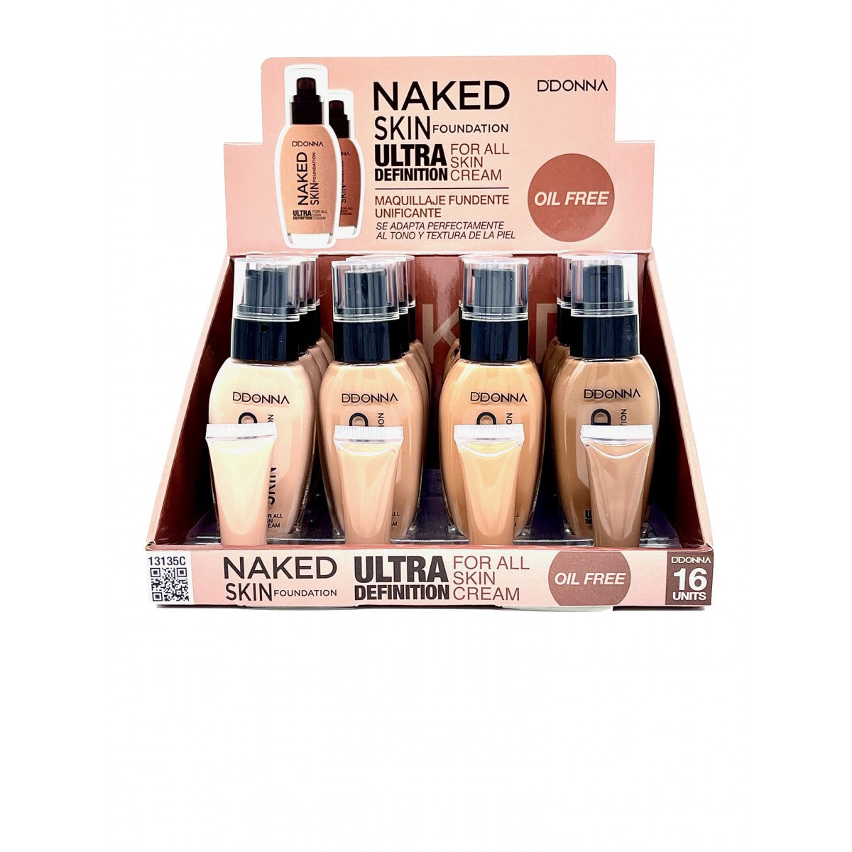 MAQUILLAJE NAKED SKIN ULTRA DEFINITION FOUNDATION C