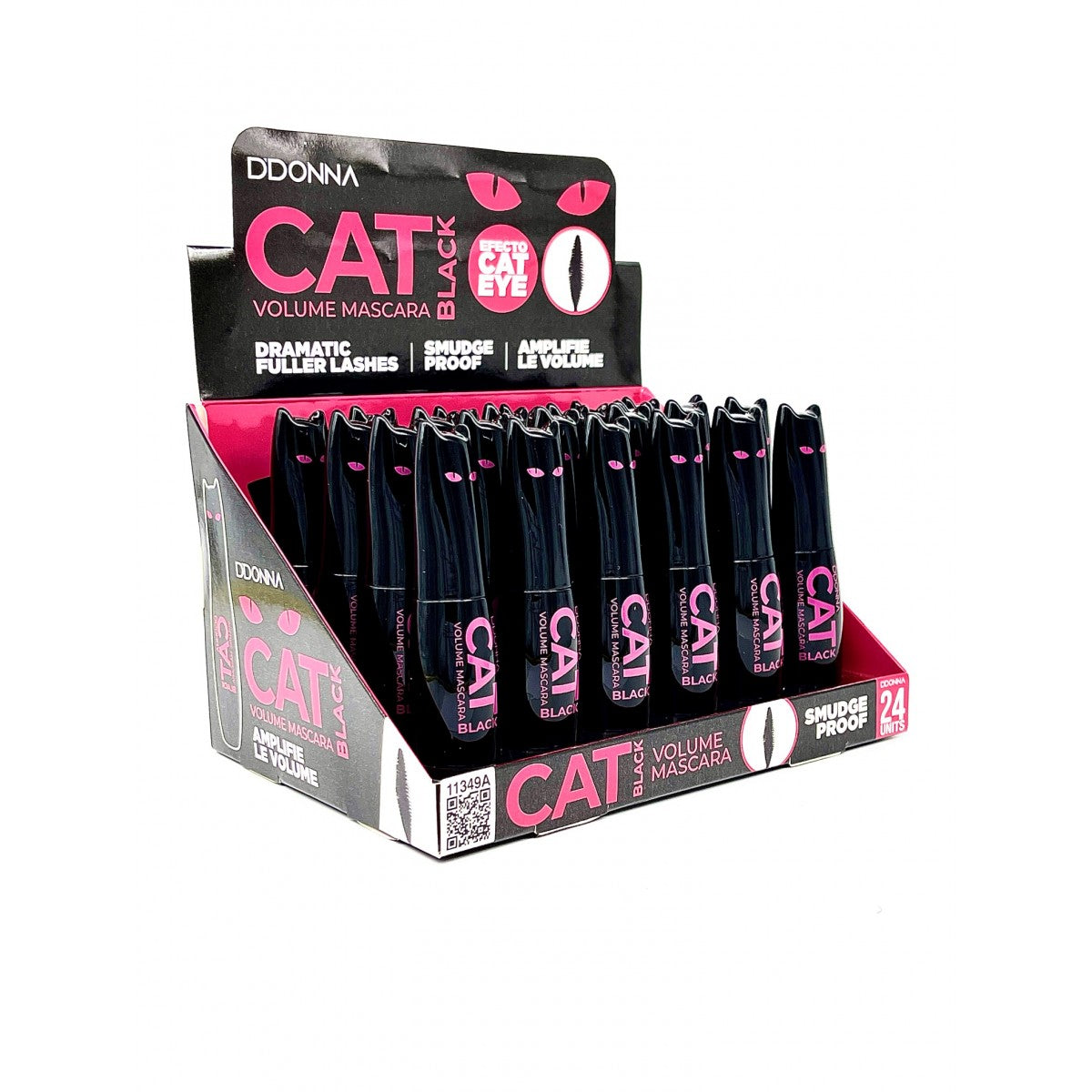 MÁSCARA PESTAÑAS CAT BLACK VOLUME WATERPROOF