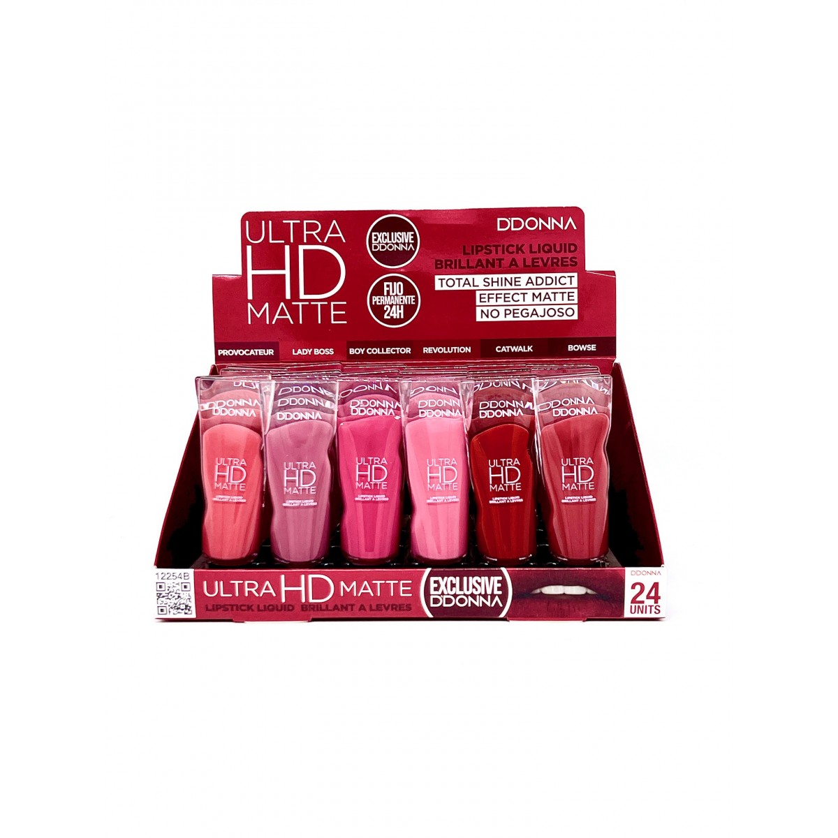 BARRA DE LABIOS LÍQUIDA LIPSTICK LIQUID ULTRA HD MATTE B