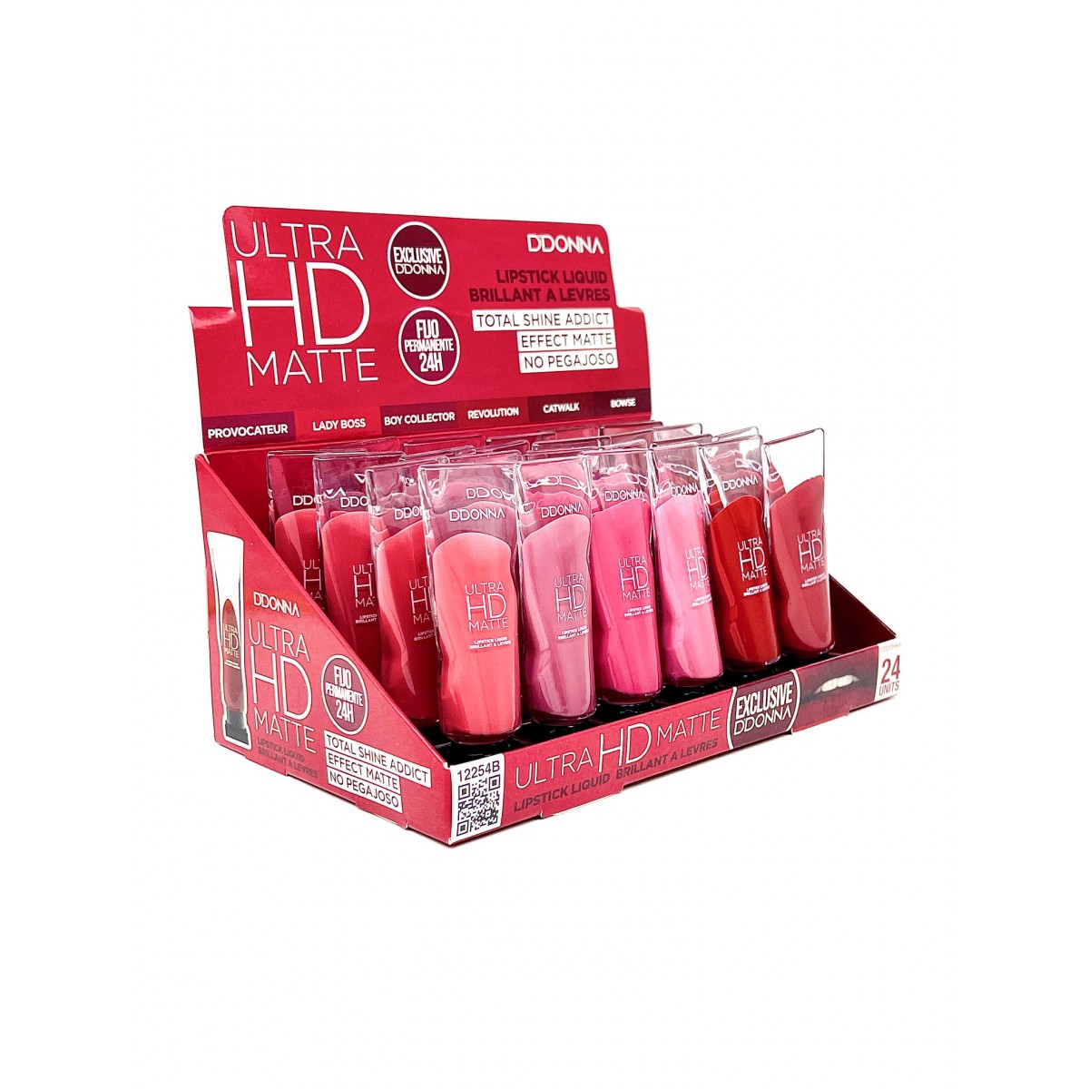 BARRA DE LABIOS LÍQUIDA LIPSTICK LIQUID ULTRA HD MATTE B