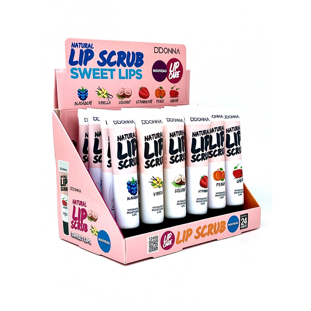 EXFOLIANTE LABIAL LIP SCRUB NATURAL DDONNA