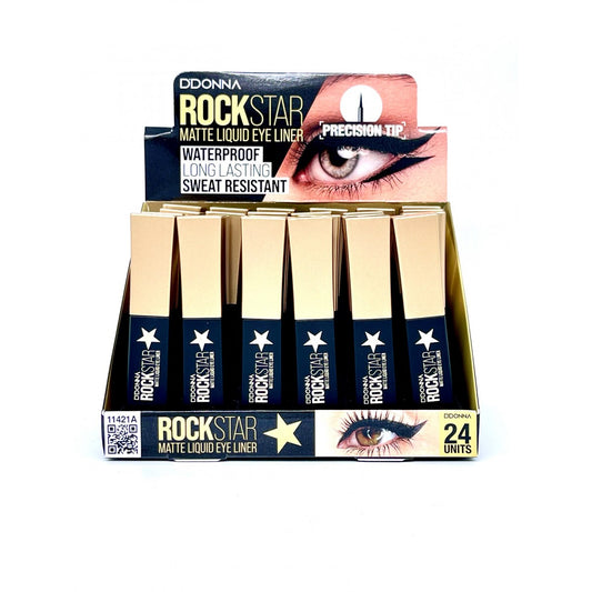 DELINEADOR DE OJOS EYELINER ROCK STAR WATERPROOF