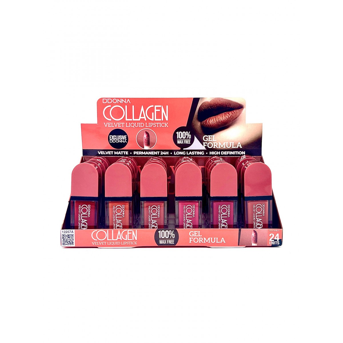 BARRA DE LABIOS LÍQUIDA LIQUID LIPSTICK COLLAGEN VELVET A