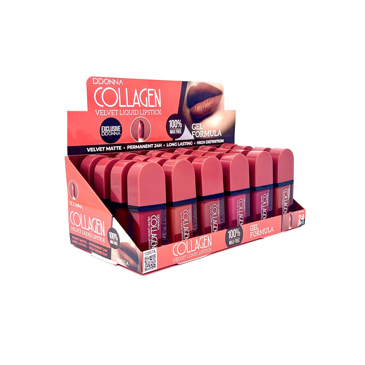 BARRA DE LABIOS LÍQUIDA LIQUID LIPSTICK COLLAGEN VELVET A