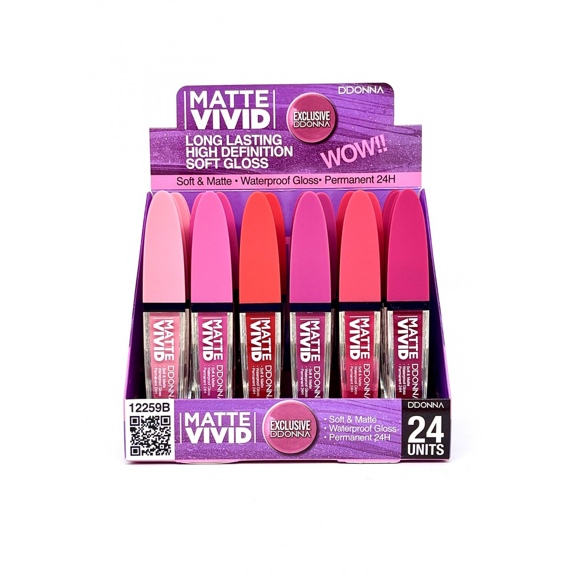 GLOSS VIVID WATERPROOF MATTE 24H. B