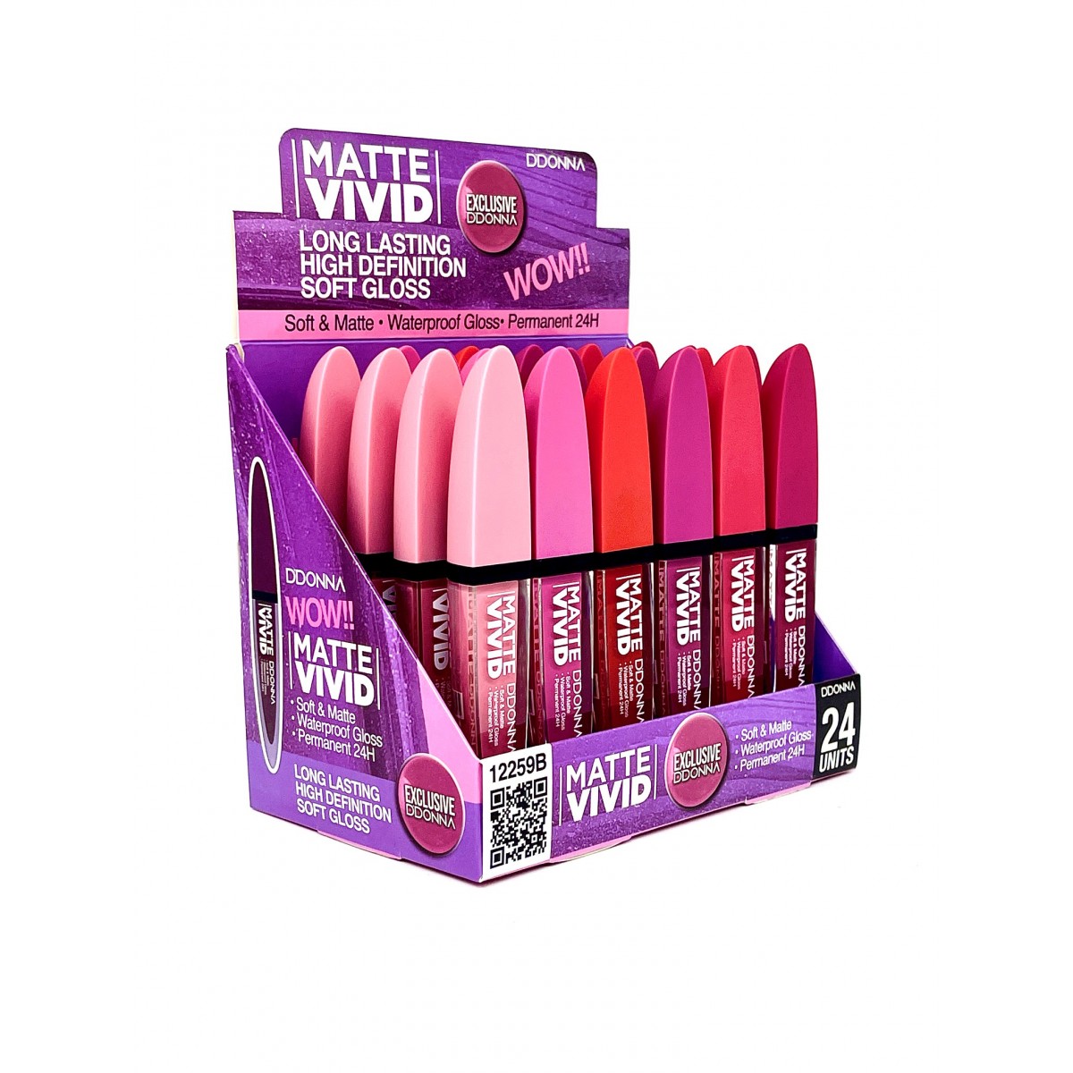 GLOSS VIVID WATERPROOF MATTE 24H. B