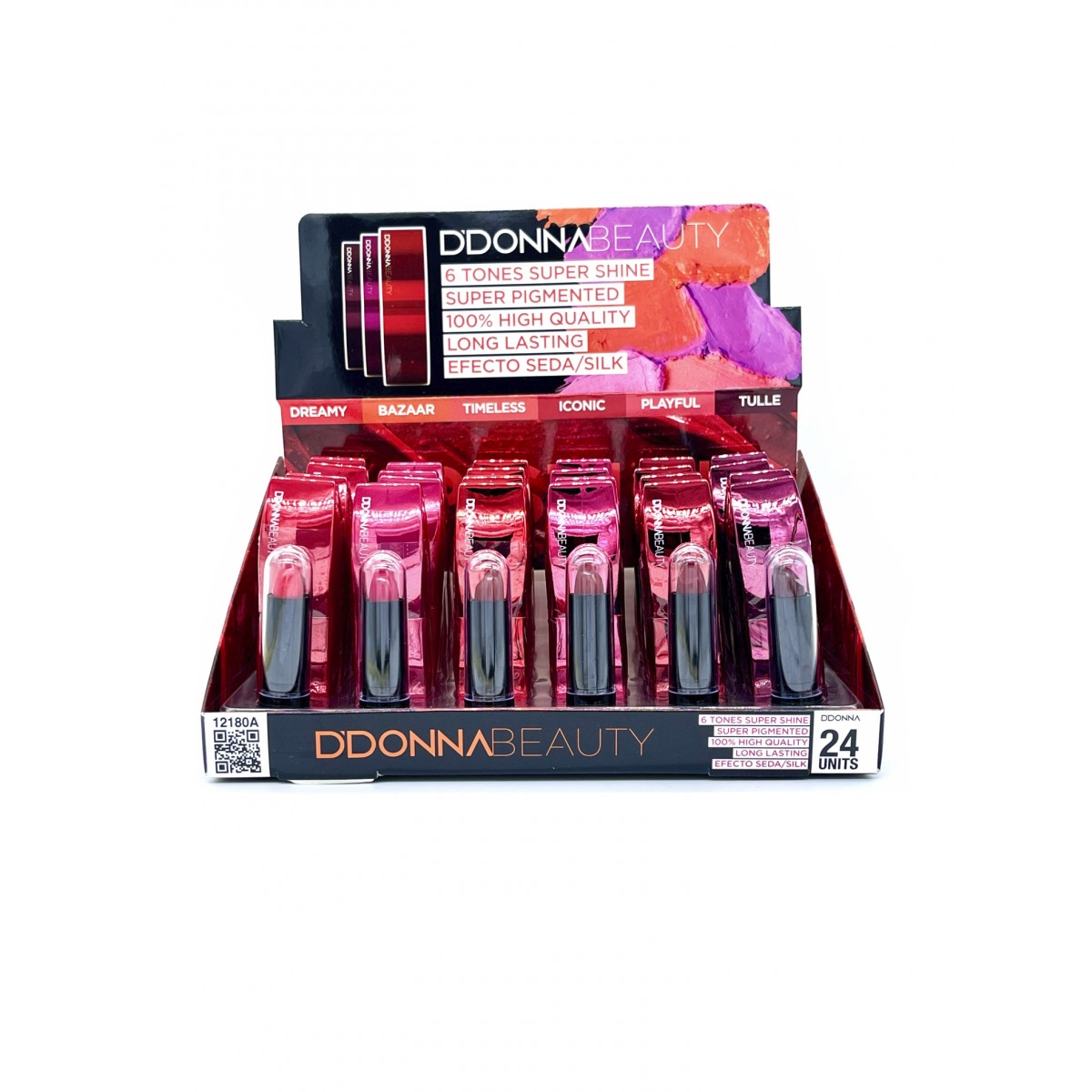 BARRA DE LABIOS LIPSTICK DDONNA BEAUTY SHINE A