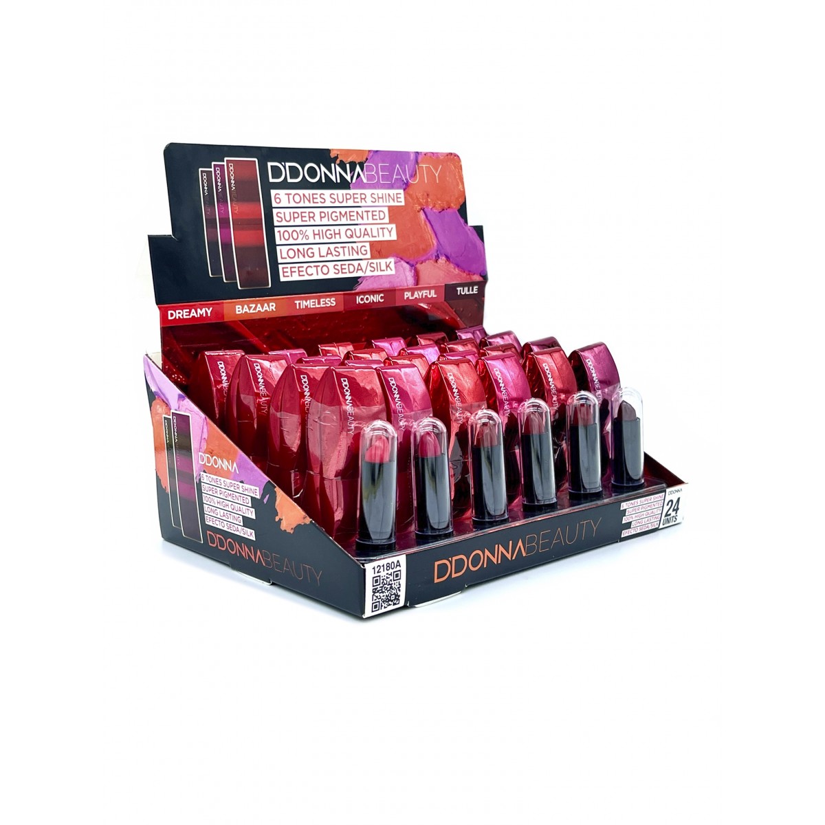 BARRA DE LABIOS LIPSTICK DDONNA BEAUTY SHINE A