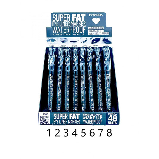 EYE LINER SUPER FAT MARKER WATERPROOF B