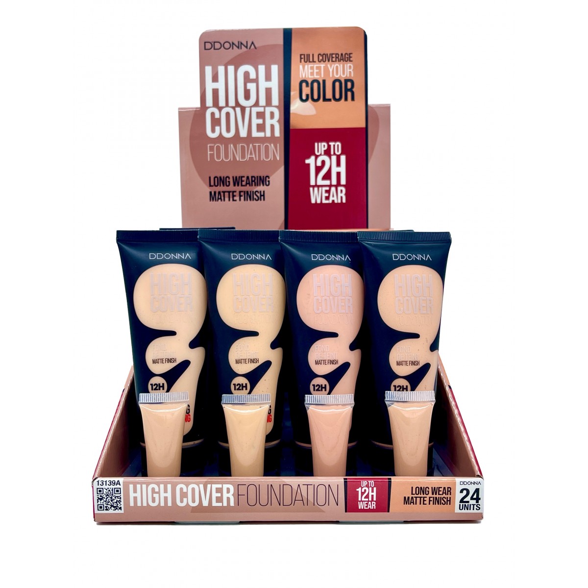 MAQUILLAJE MAKE UP HIGH COVER FOUNDATION A