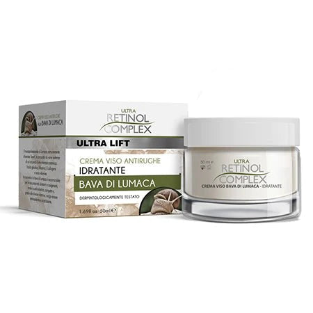 Crema Facial Hidratante Con Baba De Caracol