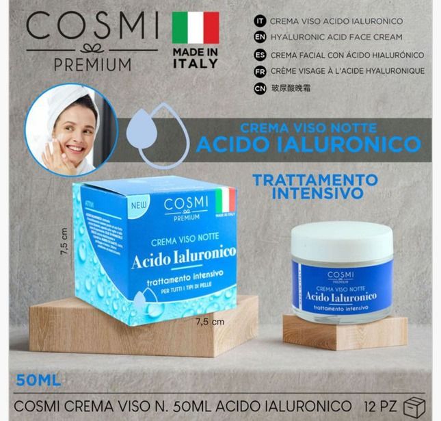 CREMA FACIAL NOCHE ÁCIDO HIALURÓNICO