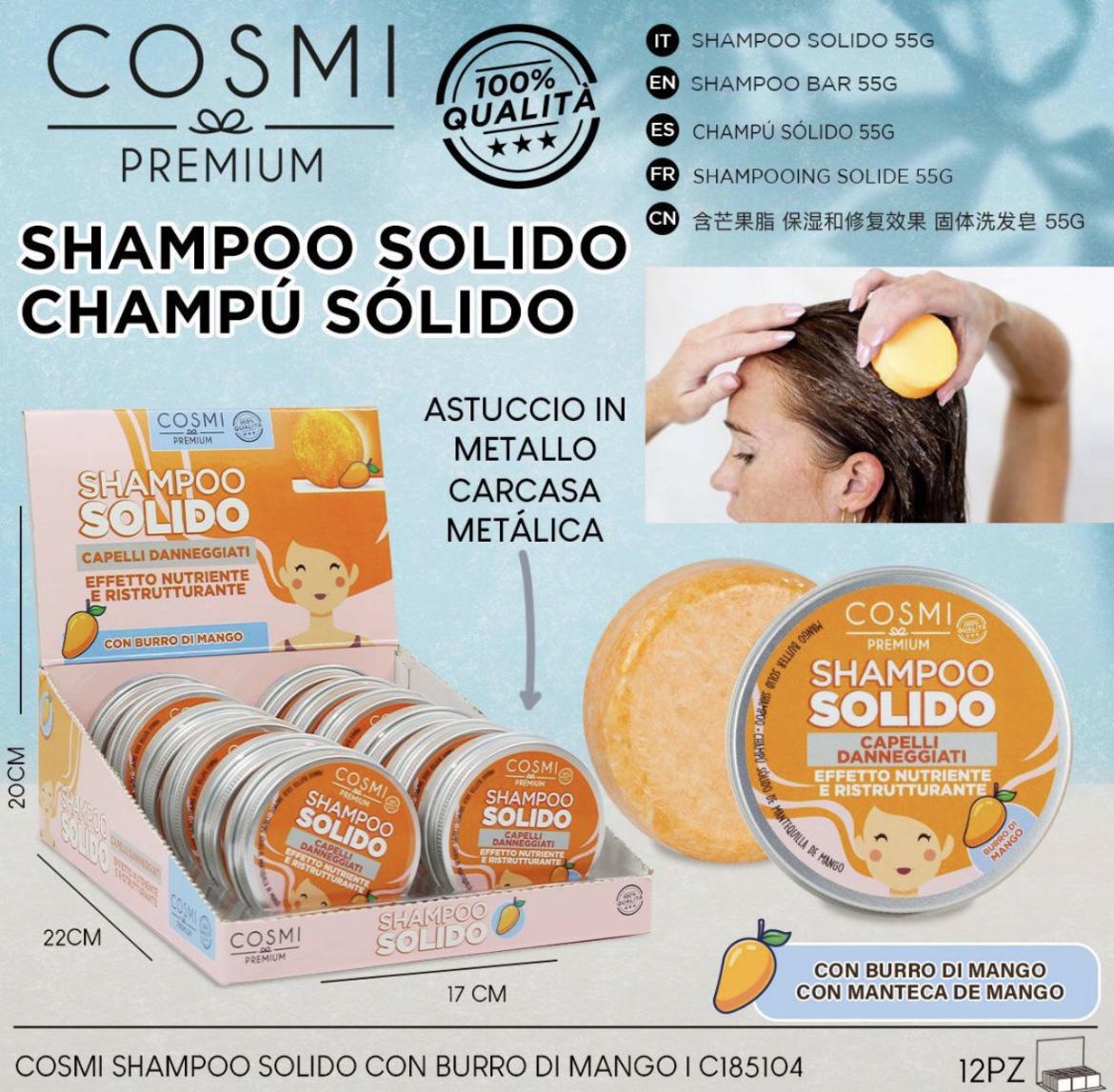 Champú sólido