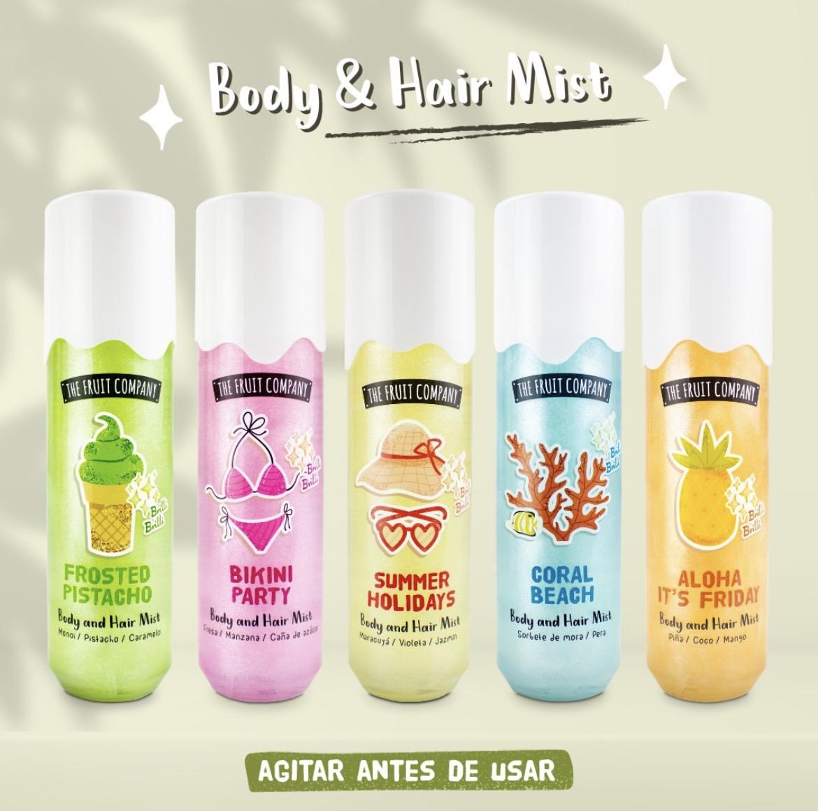 BODY HAIR & MIST THE FRUIT COMPANY