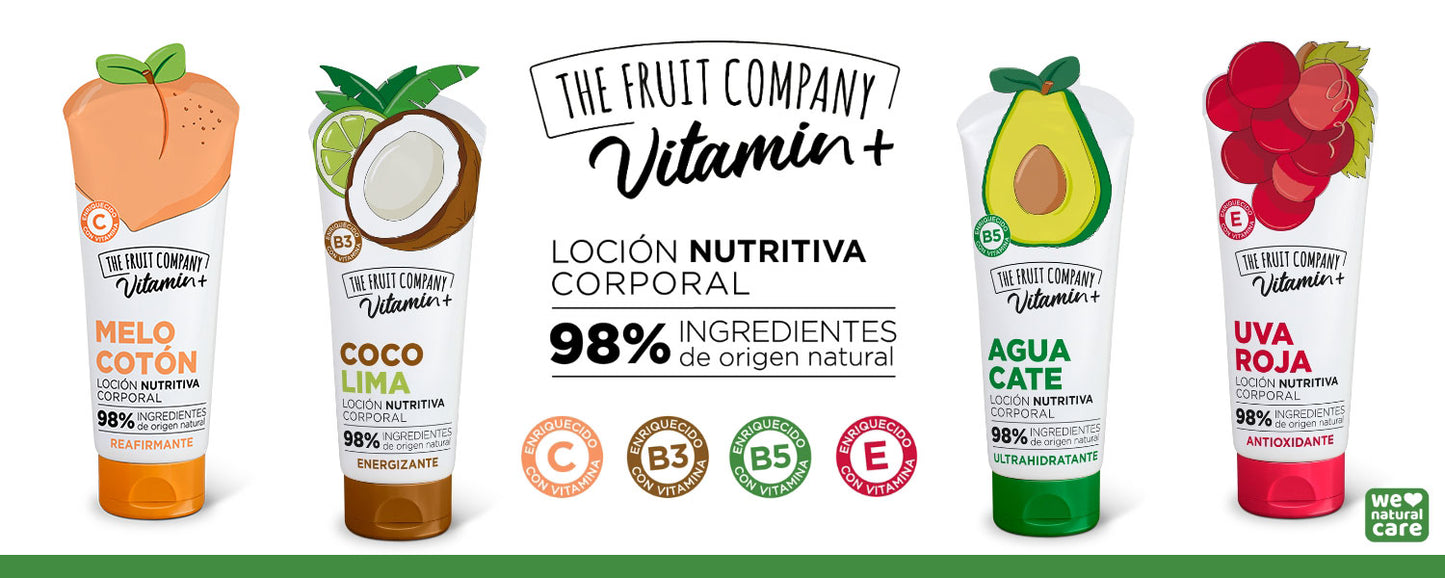 LOCIÓN CORPORAL VITAMIN + THE FRUIT COMPANY