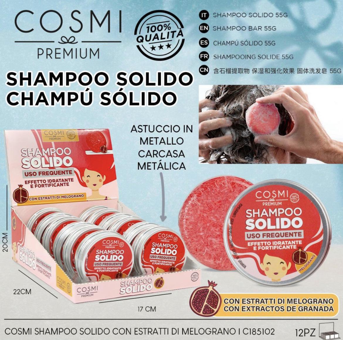 Champú sólido