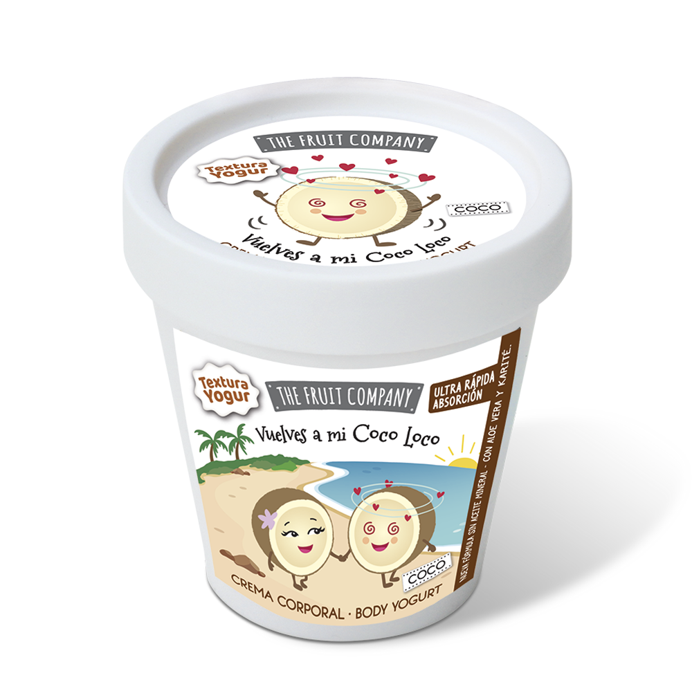 CREMA CORPORAL THE FRUIT COMPANY YOGUR