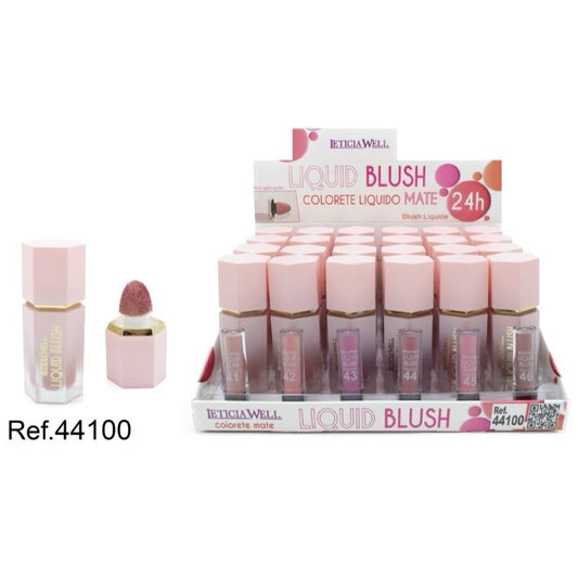 Liquid Blush Colorete Mate 24H